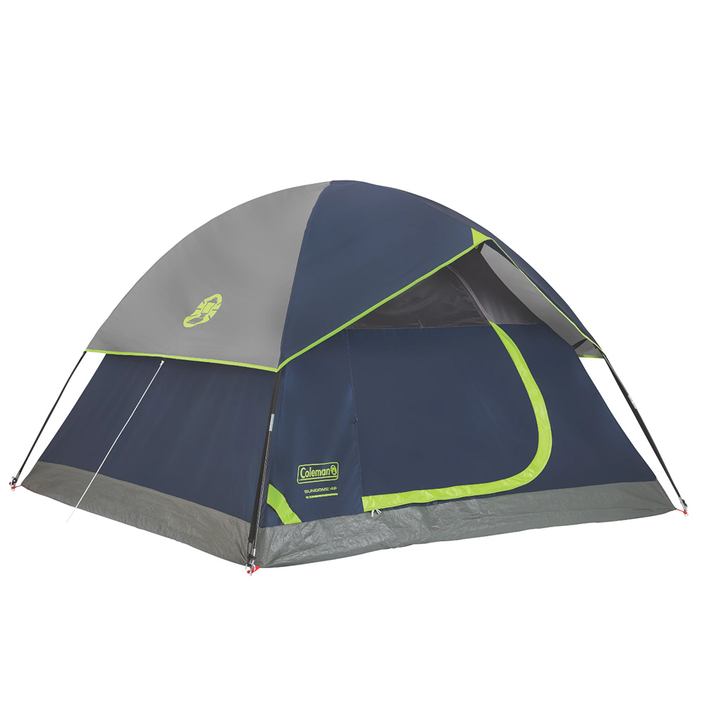 (image for) Coleman Sundome 4-Person Camping Tent - Navy