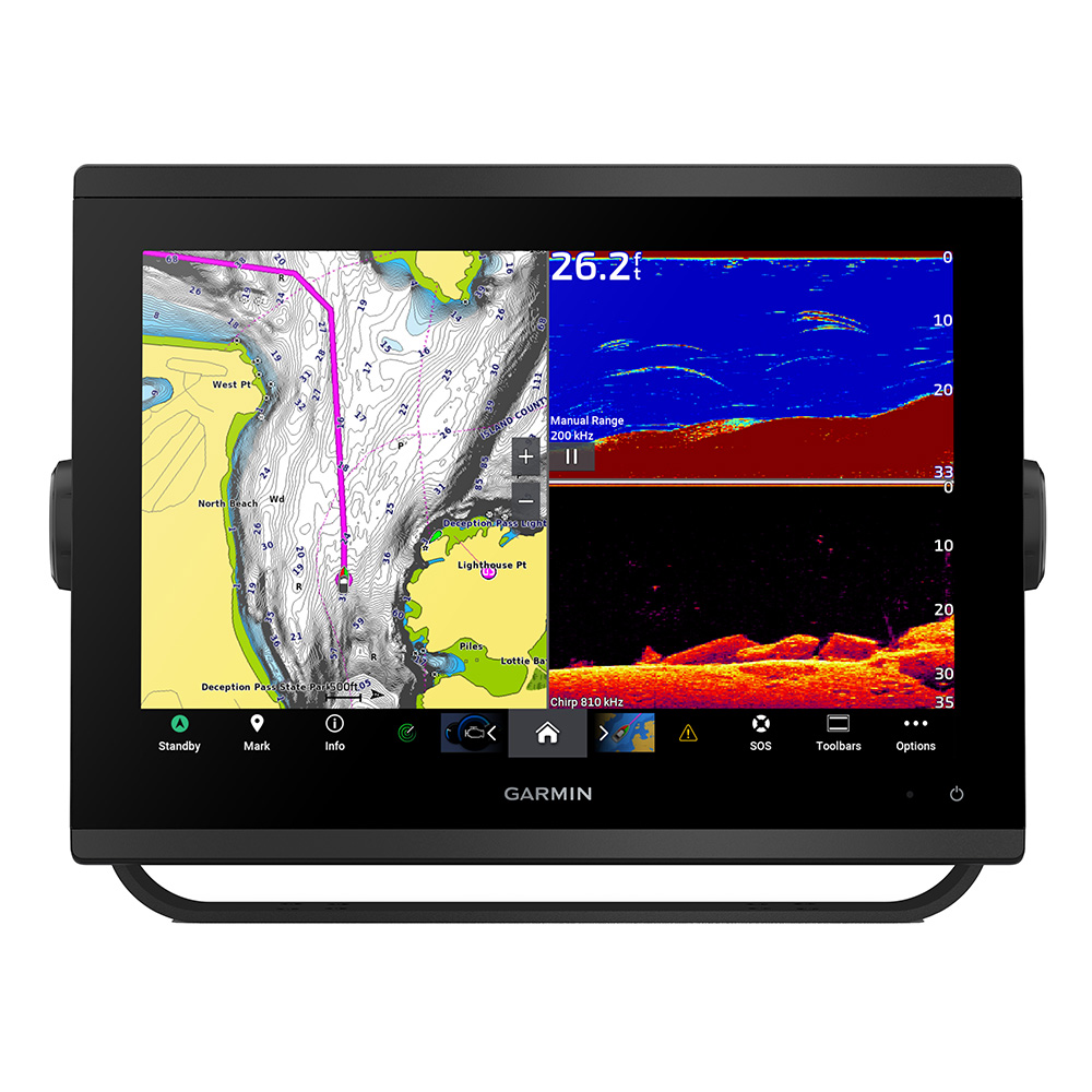 (image for) Garmin GPSMAP® 1243xsv Combo GPS/Fishfinder GN+